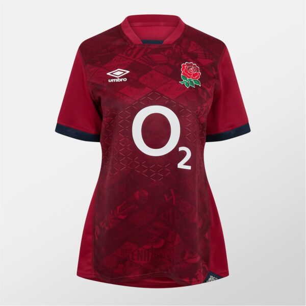England Red Roses Away Shirt Womens 2024