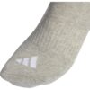 Cushioned 3 Stripe Crew Sock 3 Pack Juniors