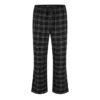 Flannel Check Trousers