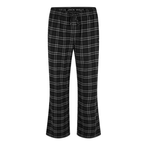 Flannel Check Trousers