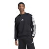 Essentials 3-Stripes Fleece Sweatshirt Mens