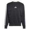 Essentials 3-Stripes Fleece Sweatshirt Mens