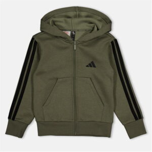 3-Stripe Essentials Full-Zip Hoodie Juniors