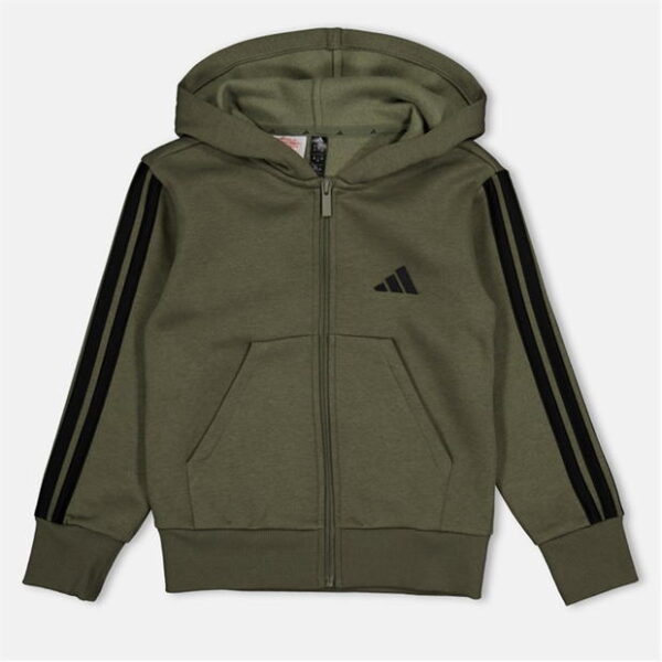 3-Stripe Essentials Full-Zip Hoodie Juniors