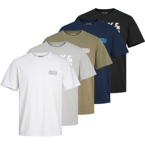 5-Pack Short Sleeve T-Shirt Mens
