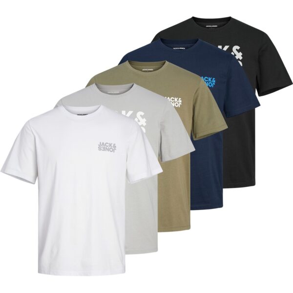 56623799_xxl 5-Pack Short Sleeve T-Shirt Mens