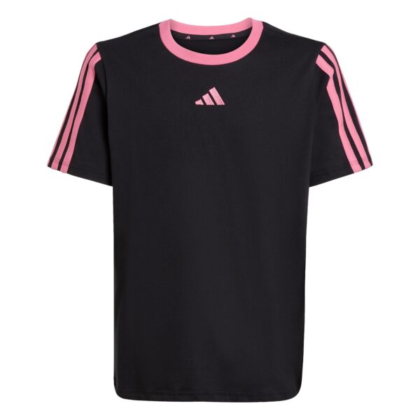 61402503_xxl Essentials 3 Stripe T-Shirt Junior Girls