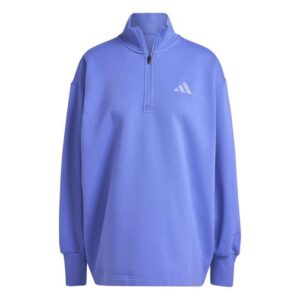 All Szn Fleece Loose Quarter-Zip Sweatshirt Womens