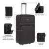 Fabric Trolley Cases