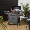 4 Burner BBQ with Side Burner